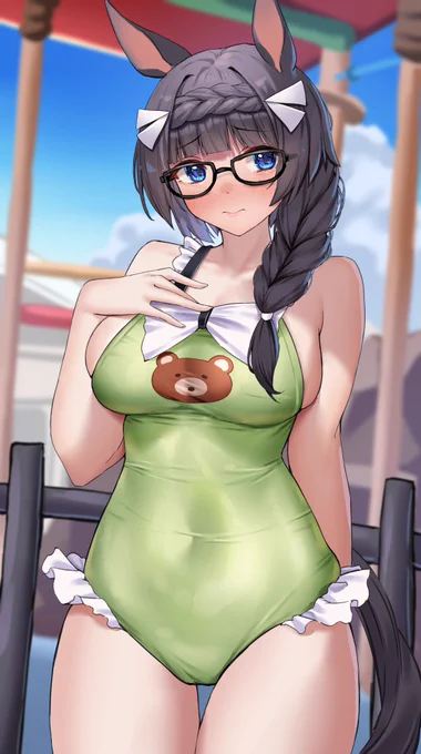 くまさん柄#ウマ娘 