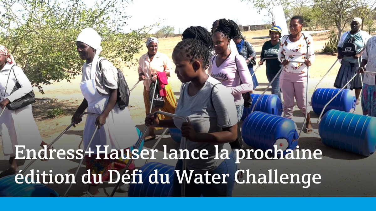 Agir pour l’eau, c’est agir pour l’avenir ! 💧🌍

Pour la #WorldWaterDay, Endress+Hauser relance son #WaterChallenge pour soutenir l’accès à l’eau potable. Cette année, nous aidons une école en Afrique du Sud 🇿🇦. En savoir plus 👉 eh.digital/4io0v2Y

#EndressHauser