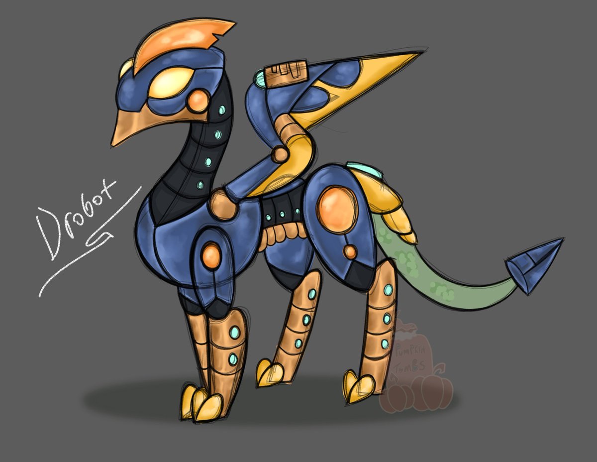 Pumpkintombss's tweet photo. Considering posting again on here, here's a redesign of Drobot because I've been replaying skylanders
#skylanders #robot #drobot #redesign #skylandersspyrosadventure #skylandersgiants #skylandersswapforce #skylanderstrapteam #skylanderssupercharger #videogame #art #digitalart https://t.co/2ugtkITKtj
