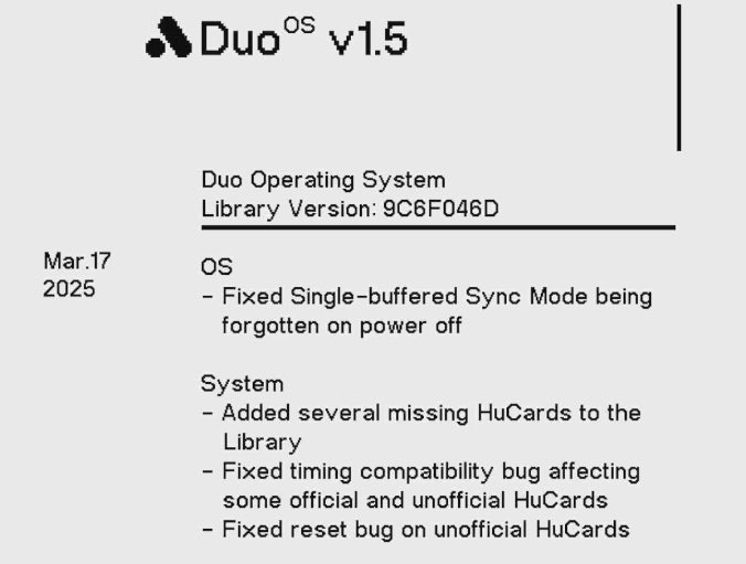 Analogue Duoのファームウェアをv1.5に上げてみて、絵と声の同期ずれが大きい「闇の血族 遥かなる記憶」試してみたけど、特に変わって ...