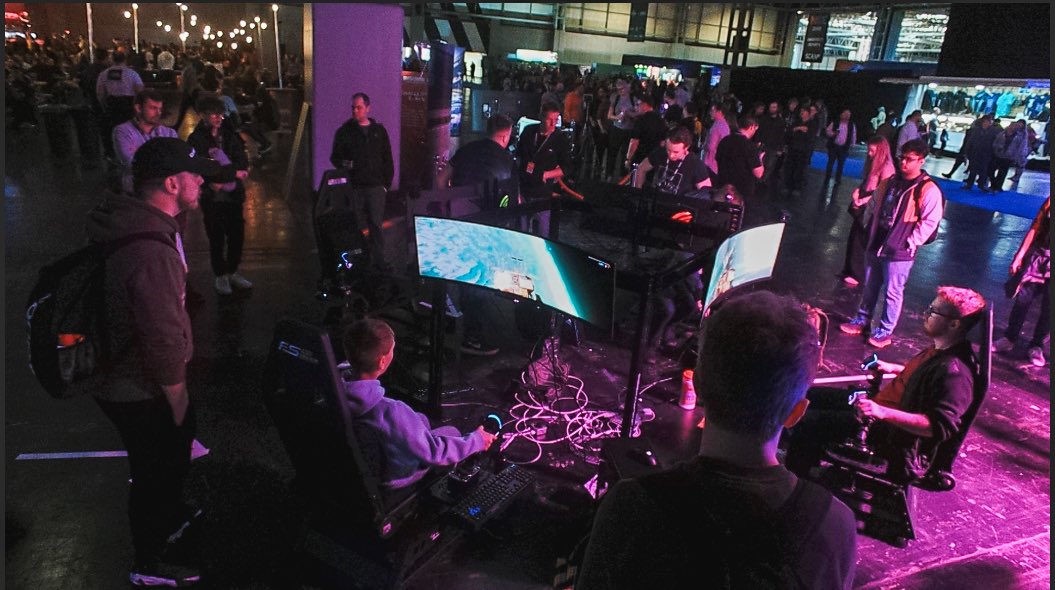OneDarkEnigma🔜(Insert invite here) (@onedarkenigma) on Twitter photo Yet another day brings a Star Citizen memory.
This time from Insomnia 72, which was the UK’s biggest LAN party. I had the pleasure of running our competition on this impressive setup at the <a href="/BritArmyesports/">British Army Esports</a> stage, with awesome support from <a href="/XGRacing/">XGR: Extreme G Racing</a>, <a href="/SplenectomY/">Splen</a>, and the always Yet another day brings a Star Citizen memory.
This time from Insomnia 72, which was the UK’s biggest LAN party. I had the pleasure of running our competition on this impressive setup at the <a href="/BritArmyesports/">British Army Esports</a> stage, with awesome support from <a href="/XGRacing/">XGR: Extreme G Racing</a>, <a href="/SplenectomY/">Splen</a>, and the always