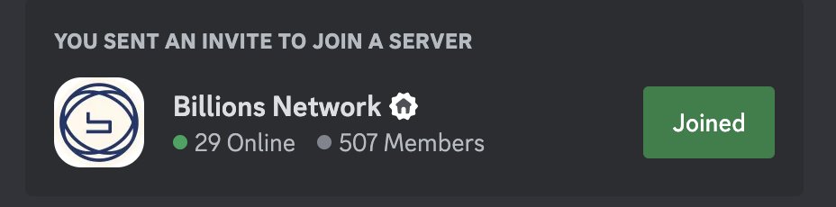 Who wants an early invite to <a href="/billions_ntwk/">Billions</a>’s Discord? ✋

We’re collecting feedback before opening it up to everyone next week!