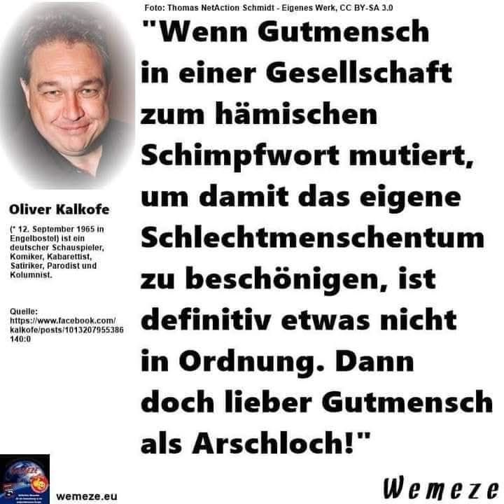 <a href="/mang_helmut/">Notlicht🚛🌈📯🏳️‍🌈🇺🇦🇪🇺🛥🌍</a> Blocken! Wenn der braune Schmodder kocht, hat man alles richtig gemacht...  #wirsindmehr