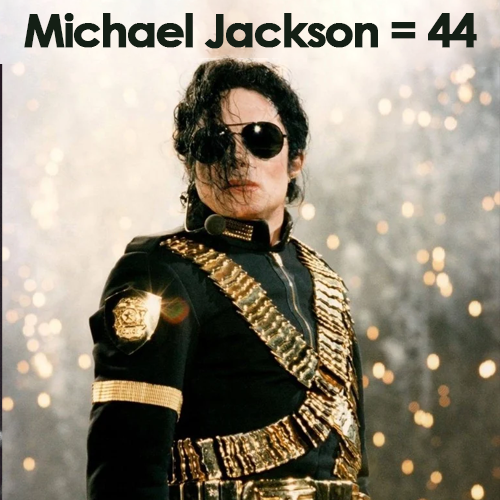 The King of Pop's secret code revealed! Michael Jackson's numerology number 44 foretold his epic rise, sudden falls, and hidden struggles. Was his life a cosmic blueprint? #MichaelJackson #Numerology #LifeInTheNumbers - vedastro.org/Numerology