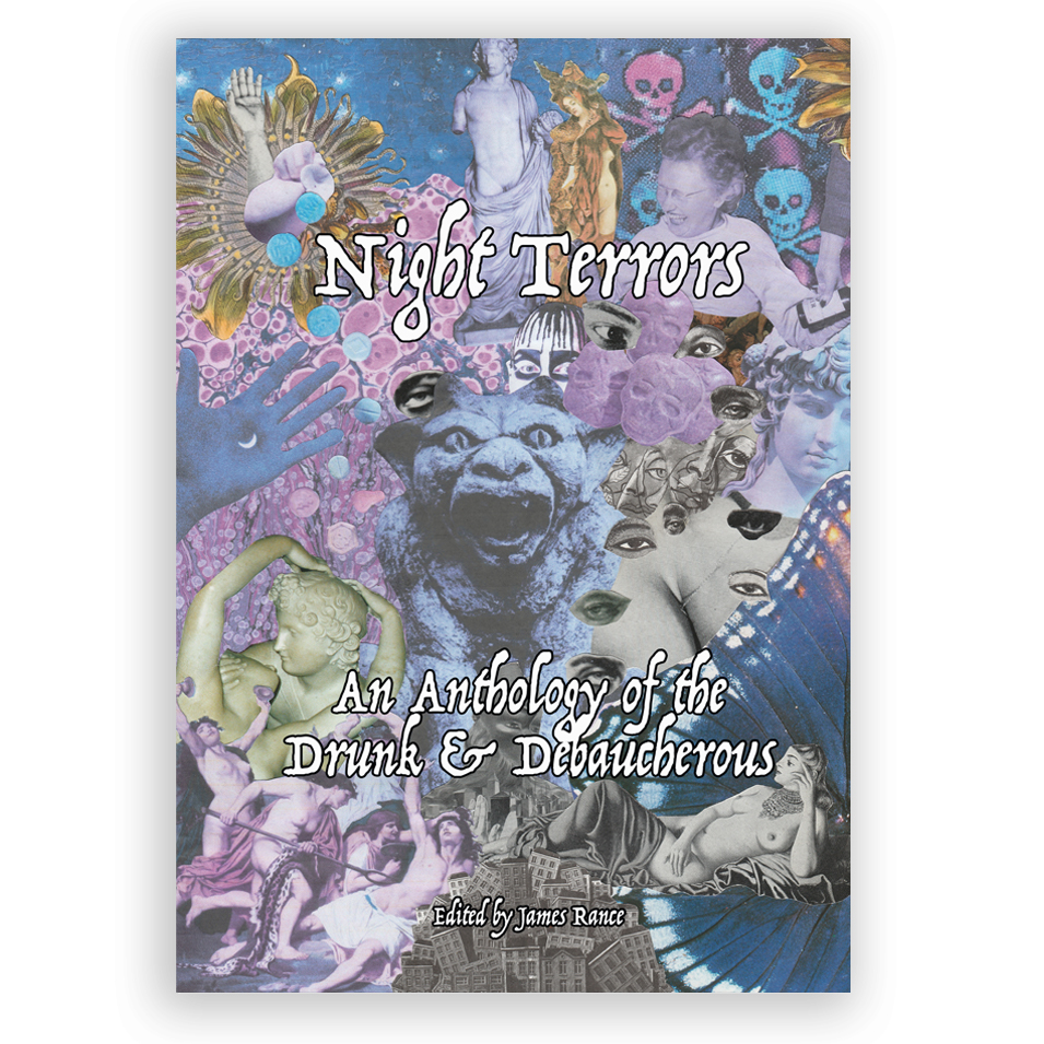 BIG NEWS! Our new #book NIGHT TERRORS: An #Anthology of the Drunk &amp; Debaucherous is available to #PREORDER NOW at acidbathpublishing.com 📖💃

"Through #poetry, #prose &amp; visual #art, this anthology traverses the boundaries between delight &amp; depravity, lamentation &amp; liberation."