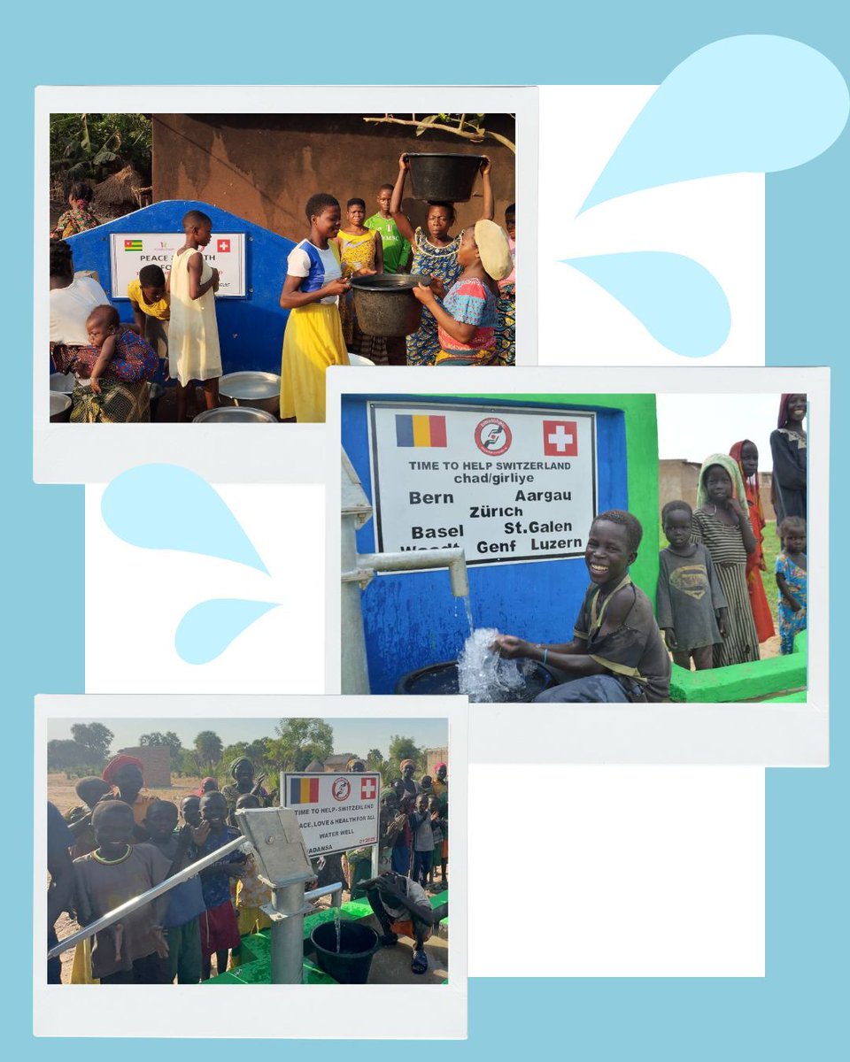 💧 Hast du heute schon Wasser getrunken? Musstest du dafür kilometerweit gehen?
Für viele ist sauberes Wasser keine Selbstverständlichkeit, sondern ein Luxus.

Time to Help baut Brunnen und schenkt Hoffnung – Tropfen für Tropfen.
#Weltwassertag #WasserIstLeben