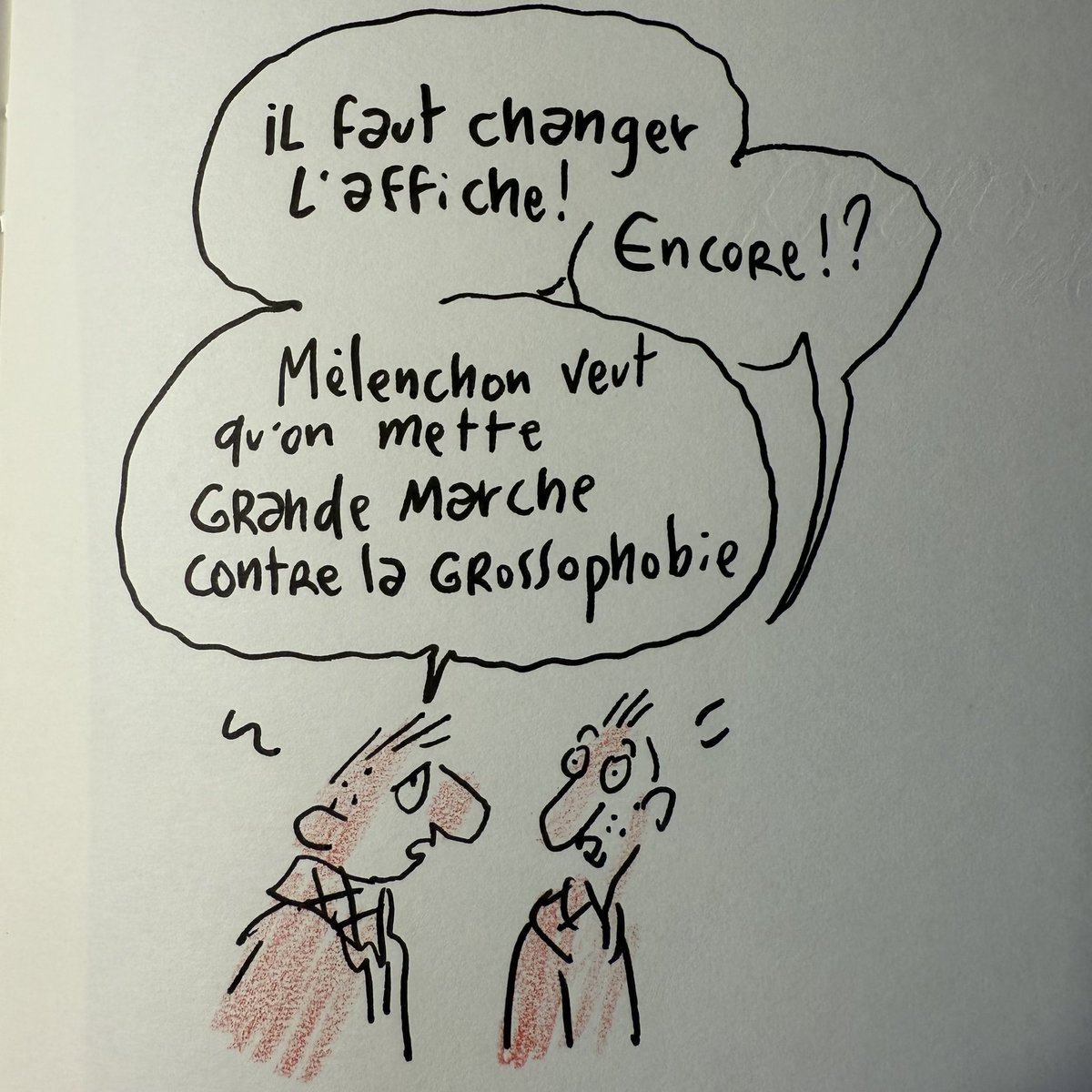 joannsfar's tweet image. Suite à la caricature inqualifiable qu'a subie notre leader...