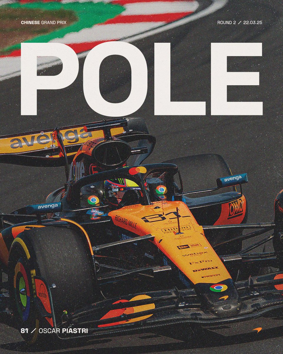 McLarenF1's tweet photo. We’ll see the MCL39 at the front! 🔥 

See you at the Shanghai International Circuit on Sunday, team! 🧡 

#McLaren | #ChineseGP 🇨🇳 https://t.co/VKtkzVAhRu