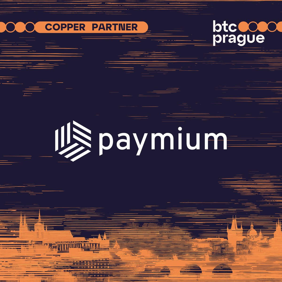 Copper Partner of BTC Prague 2025: Paymium 🔥 @Paymium is one of the oldest  Bitcoin exchanges, combining security, reliability, and European compliance  since 2011. ⚡💱 With a strong focus on self-custody and