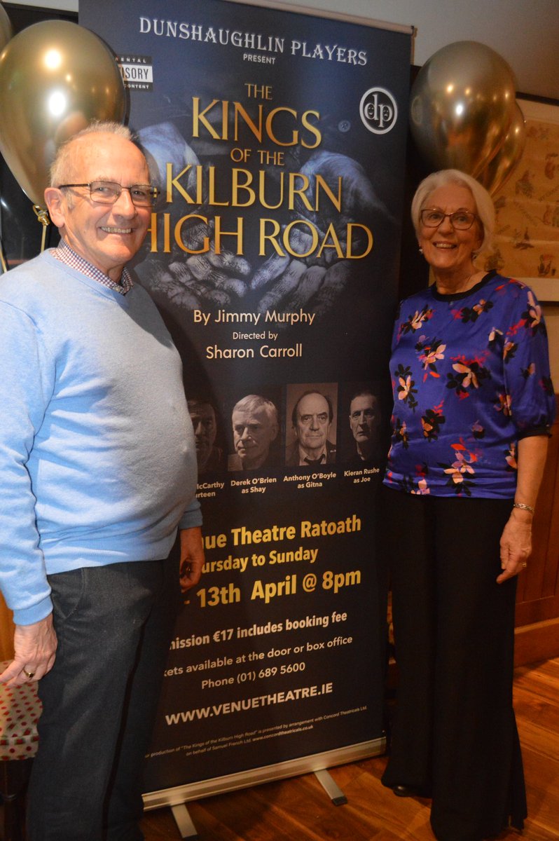 Great night at our launch night for Kings of the Kilburn high road last night . Thanks to all who helped out and attended 
#TheatreCommunity #LocalTheatre
#AmateurTheatre
#SupportLocalArts
#dunshaughlinplayers
#springproduction
#communityarts
#supportlocaldrama
#ratoath