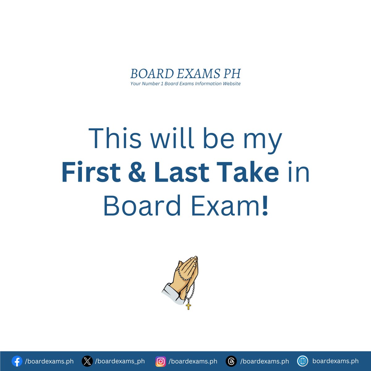 This will be my First &amp; Last Take in Board Exam! 🙏