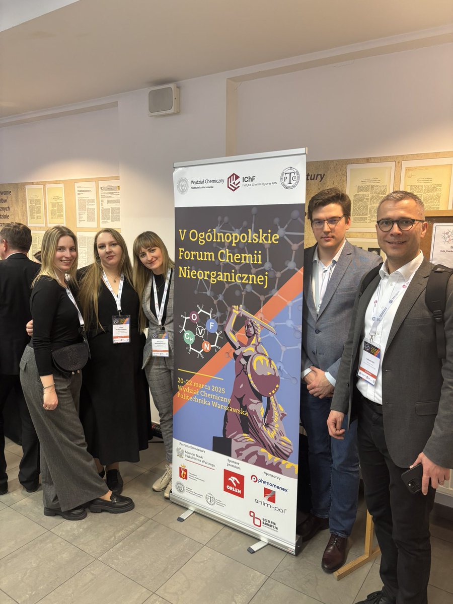 SiliconCage's tweet image. The 5th Inorganic Chemistry Forum took place on March 20–22, 2025, with the Warsaw University of Technology serving as this year’s host 🤓 @PW_edu @WCh_UWr @uniwroc #biomaterials