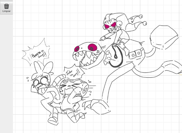 ositchan's tweet photo. Nada solamente dibujos al azar sobre una experiencia en #dandysworld https://t.co/RMENly7DPs