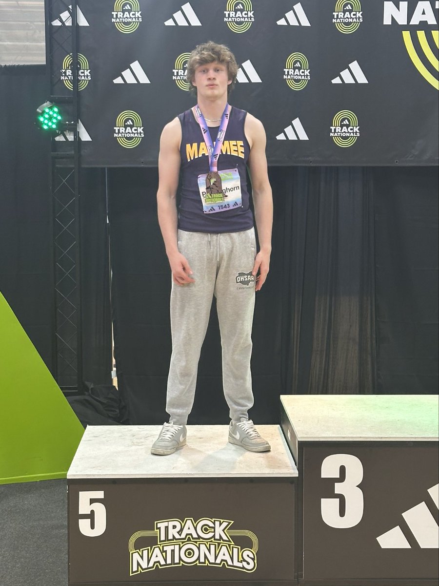 Maumee Track & Field (@maumeetrack) on Twitter photo A 5th place podium finish for Lucas Polkinghorn in Triple Jump at the Adidas Nationals
A new PR for Lucas with a distance of 45' 4 3/4"
Congrats Lucas!
Now onto High Jump for Day 2
<a href="/MaumeePanthers/">Maumee Panthers</a> A 5th place podium finish for Lucas Polkinghorn in Triple Jump at the Adidas Nationals
A new PR for Lucas with a distance of 45' 4 3/4"
Congrats Lucas!
Now onto High Jump for Day 2
<a href="/MaumeePanthers/">Maumee Panthers</a>