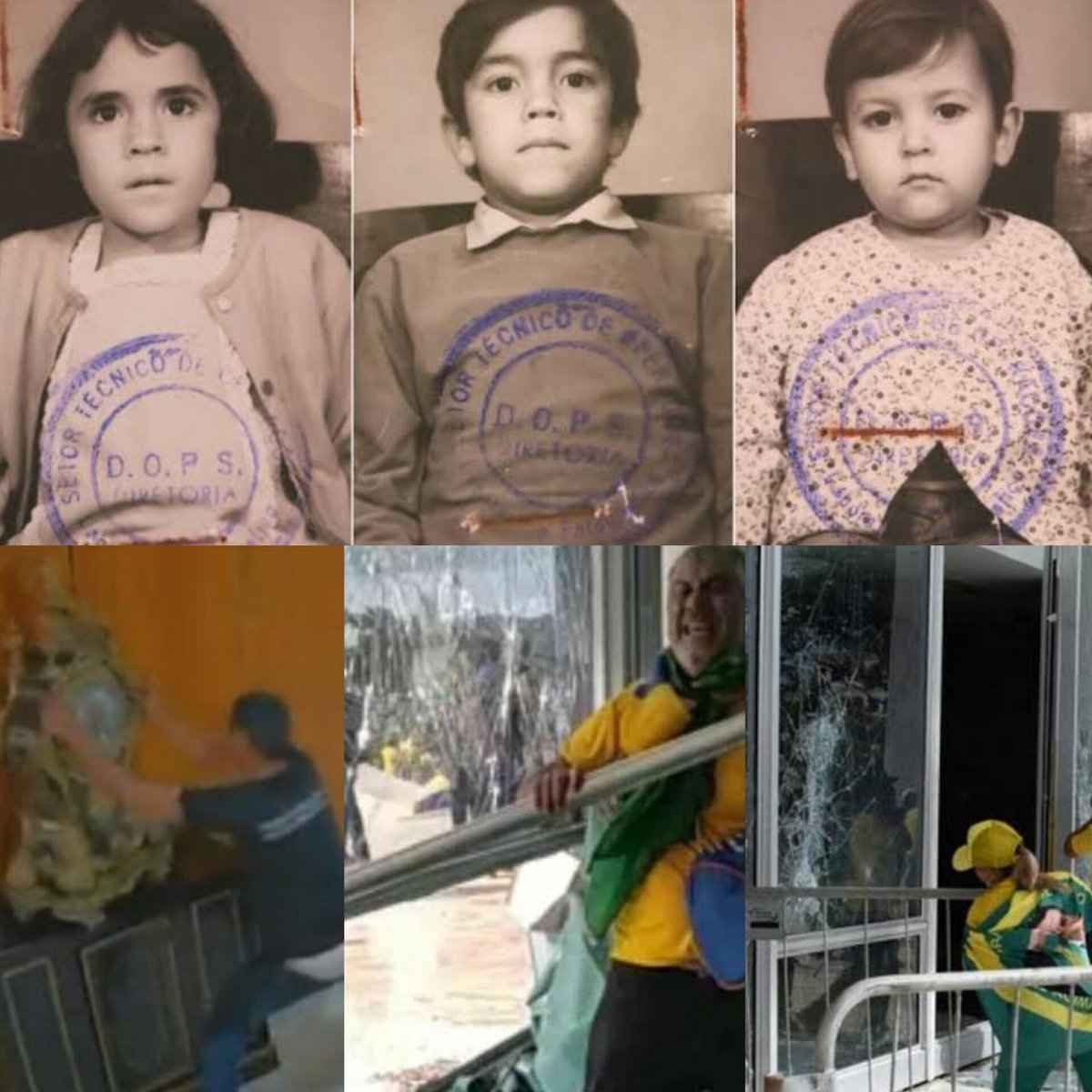 'vagabundos' presos na Ditadura // 
Pessoas de bem na democracia