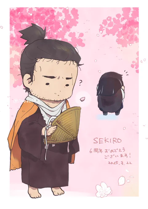 隻狼6周年おめでとうございます🌸
#SEKIRO 