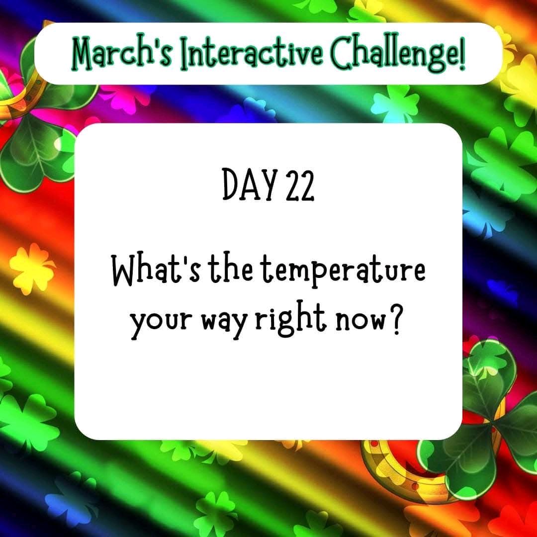 scentscircle's tweet image. ☀️❄️ Day 22 of March's Interactive Challenge! Let's talk weather 🌡️—what's the temperature where you are right now? Share in the comments! #MarchChallenge #WeatherCheck