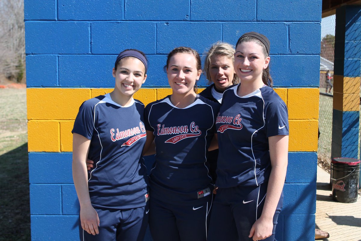 ECHSLadyCatSB's tweet photo. The Lady Cats traveled to Whitesville on this day in 2014 to take on the Lady Raiders.  The ECHS bats were too much for the home team and the Lady Cats won 15-4. https://t.co/G2X6fJszrk