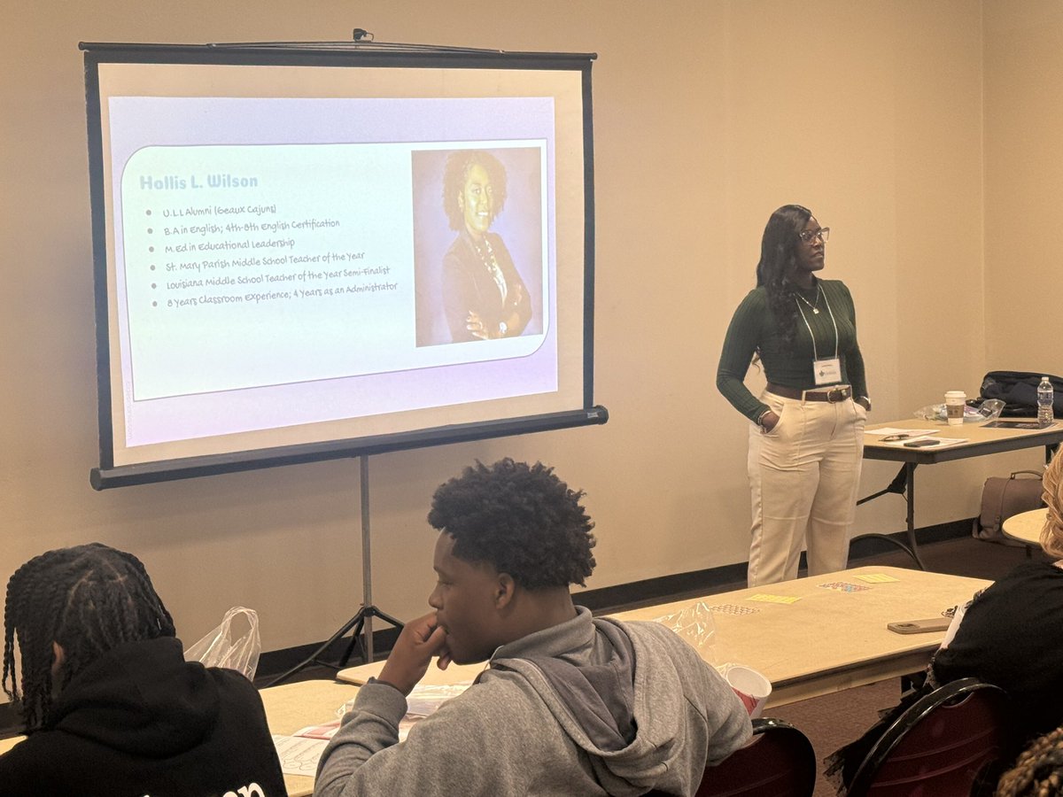 Brandan M. Trahan (@bmtteach_lead) on Twitter photo Excited to present at the 2025 Educators Rising Conference at <a href="/ULLafayette/">University of Louisiana at Lafayette</a> with my friend and colleague! Letβs inspire and mentor the future educators who will shape tomorrowβs classrooms. #EducatorsRising #FutureOfEducation #MentorshipMatters Excited to present at the 2025 Educators Rising Conference at <a href="/ULLafayette/">University of Louisiana at Lafayette</a> with my friend and colleague! Letβs inspire and mentor the future educators who will shape tomorrowβs classrooms. #EducatorsRising #FutureOfEducation #MentorshipMatters
