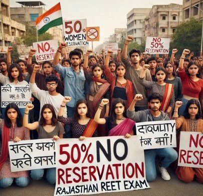 राजस्थान सरकार यह काला कानून वापस लो।
ये BSTC अभ्यर्थियों के साथ धोखा है।
<a href="/RajCMO/">CMO Rajasthan</a>
<a href="/BhajanlalBjp/">Bhajanlal Sharma</a>
#महिला_आरक्षण_युवाओं_का_अभिशाप