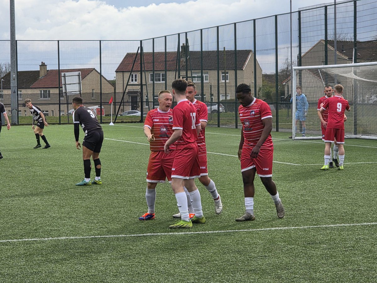 Goal Ardrossan.  Ashfield 0 Ardrossan WR 1 (35 mins).