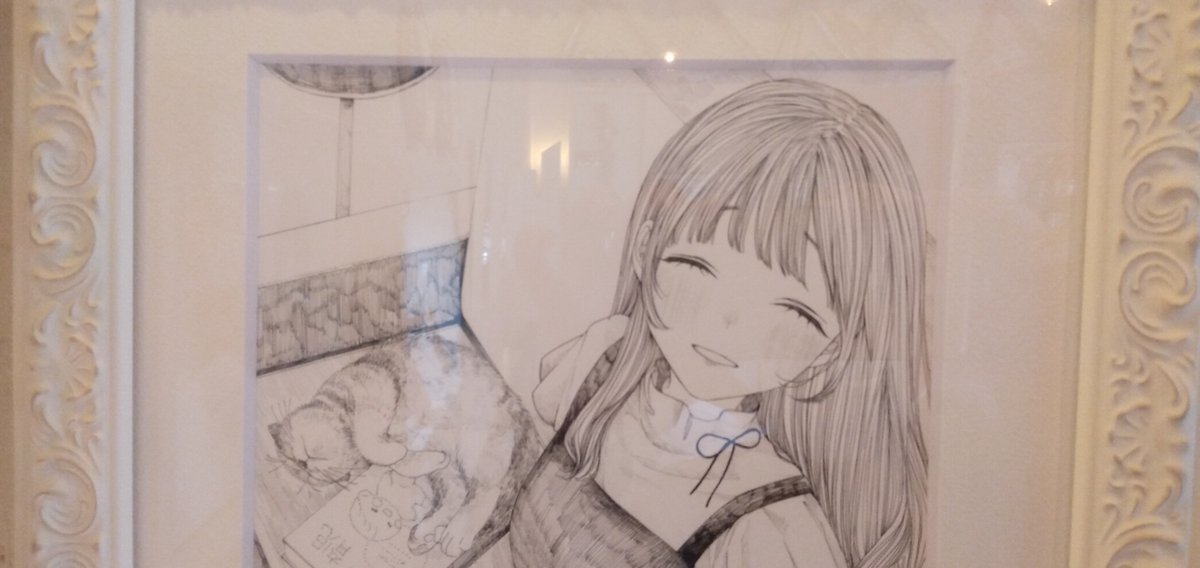 Zro9JL9u9v58755's tweet photo. この凄さは言葉にできない✨
実物見ると精密さに絶句✨✨
ペン画は修正できない🖼
本当に神業!ペンの魔術師🖋
信じられないくらい圧倒的な
緻密さ、繊細さ、美しさで
癒され、浄化されました☀️
ROROICHI先生に感謝🌸
#ROROICHI
#イラストレーター
#個展
#TurningPoint https://t.co/imMDljFZh0