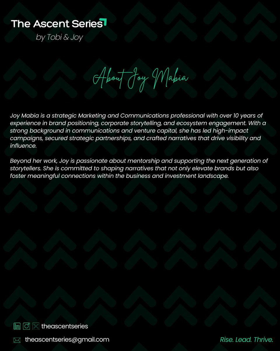 The Ascent Series tweet media