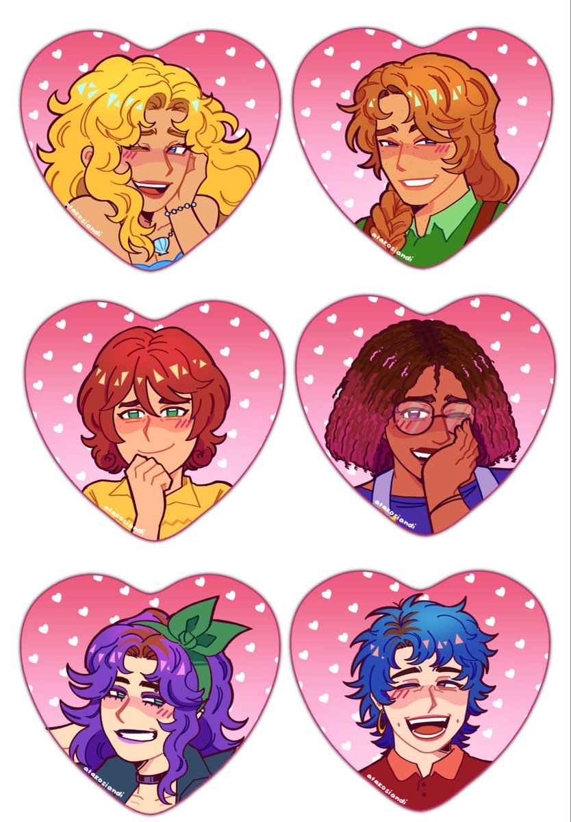 atakosiandi's tweet photo. hey so i actually committed and finished them all https://t.co/BjFpq2XEae