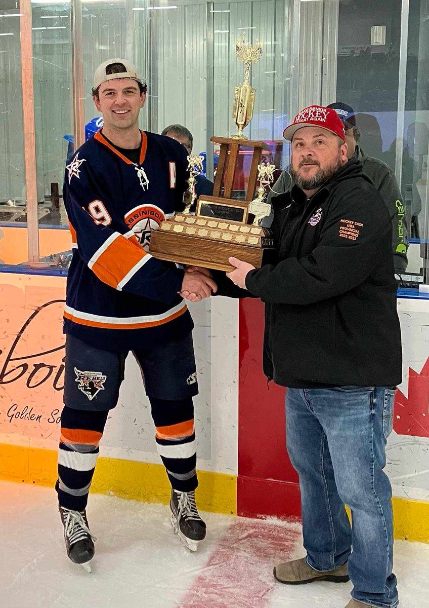 Congratulations to Travis Marit of the Assiniboia Rebels, who was named the Playoffs Most Valuable Player for 2024-25 season.