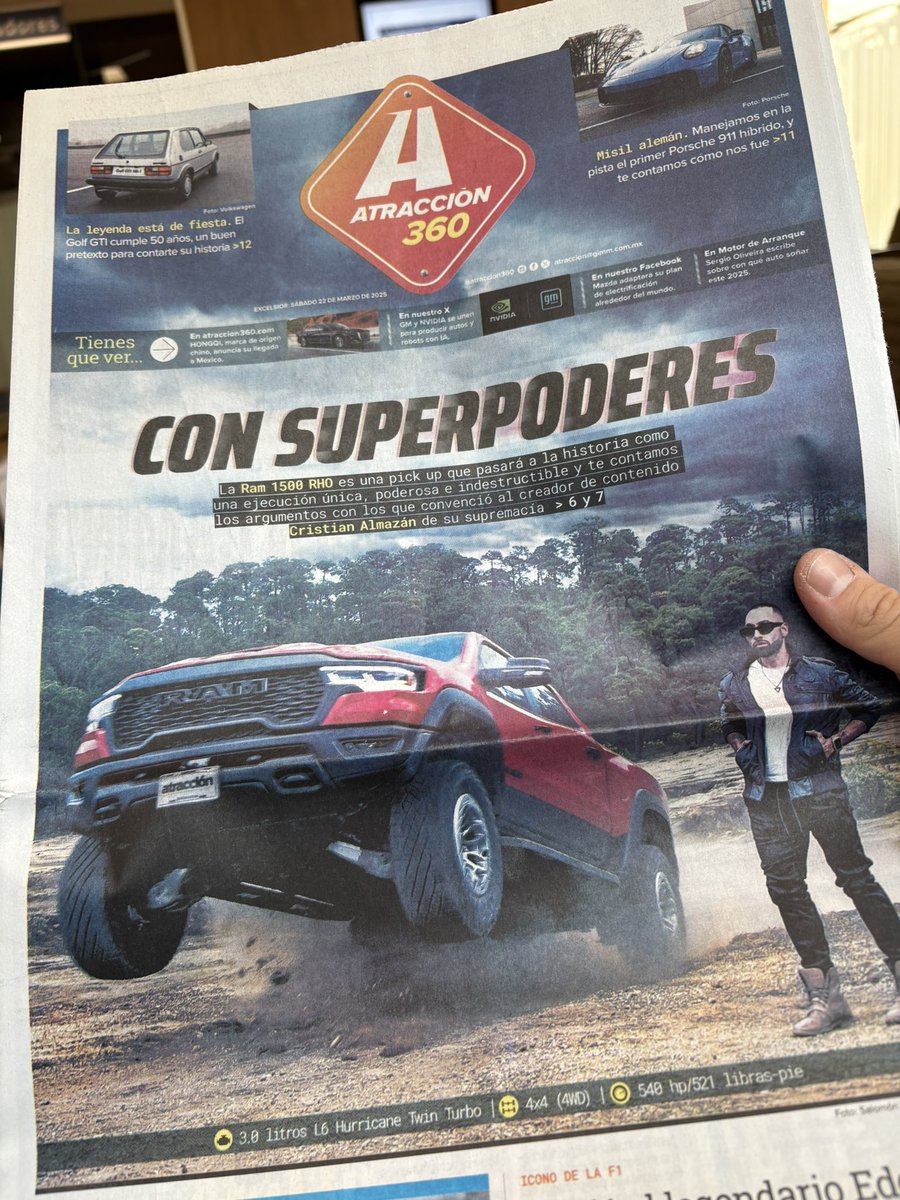 Con Superpoderes / Ram 1500 RHO … <a href="/Excelsior/">Excélsior</a> <a href="/Atraccion360/">Atracción 360</a> <a href="/XCristianMoreno/">X. Cristian Moreno A</a> <a href="/Gil_Padilla/">Gil Padilla</a> <a href="/rportillau/">Ricardo Portilla</a> 

<a href="/RamTrucks/">Ram Trucks</a> <a href="/RAM_MX/">RAM México</a> <a href="/StellantisMX/">Stellantis México</a> <a href="/StellantisNAEsp/">Stellantis US en Español</a> <a href="/StellantisNA/">Stellantis North America</a>
