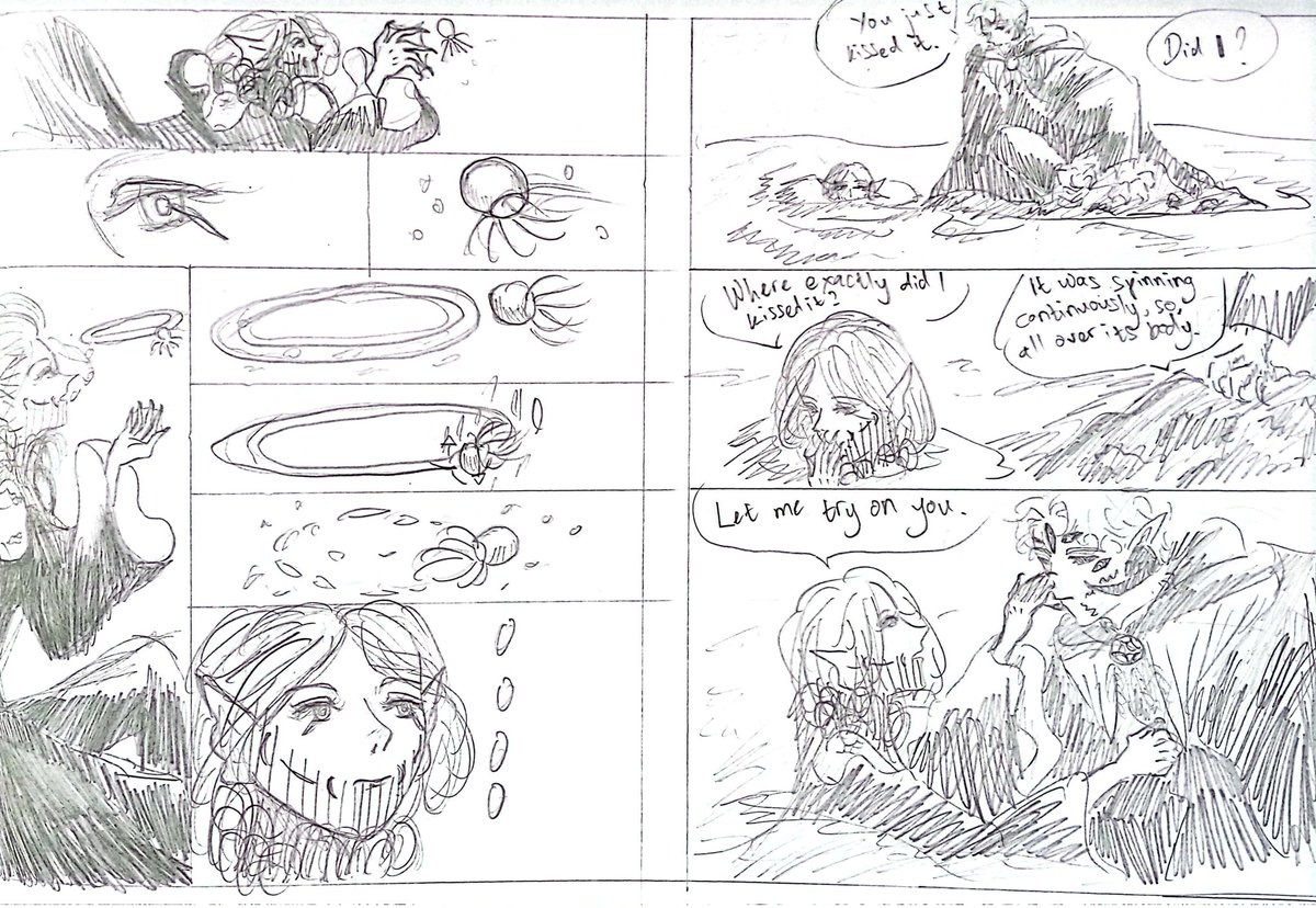GrenClovky's tweet photo. Silly Eldritch couple
#GrenOClovky #GrenStory #originalcharacterarts #originalarts #originalartworks #originalcomic #originalcharacters https://t.co/VS2s6CnKqa