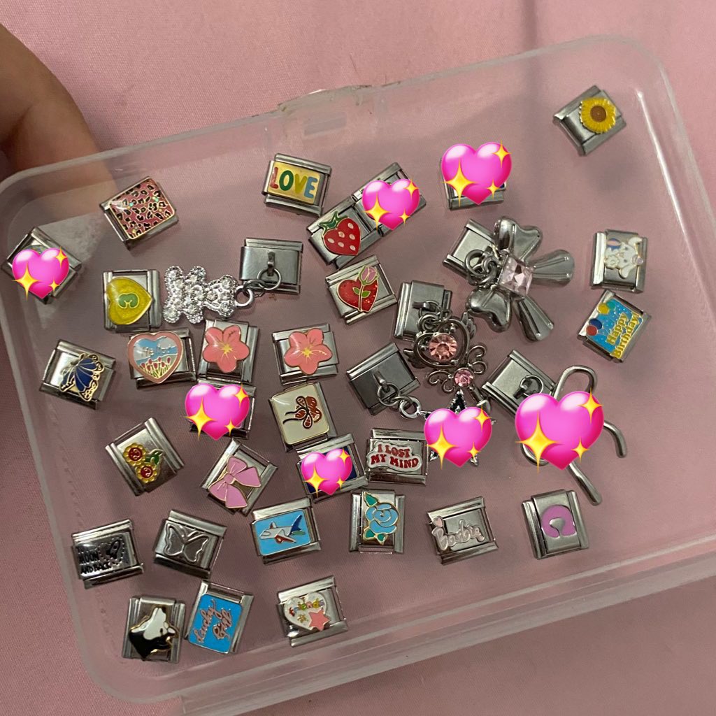 Ai 🩰 PO italian charm bracelet tweet media