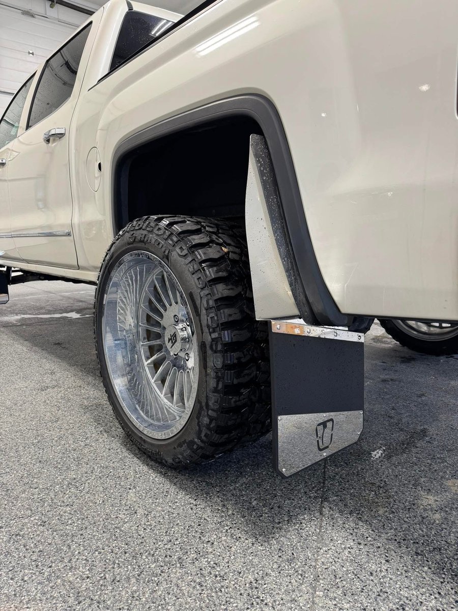 Denali getting the Phantom treatment this week! 

Suspension:
4 inch BDS Lift w/ Nitro shocks 
<a href="/BDSSuspension/">BDS Suspension</a> 

Wheels:
22x12 -44 
GT Strike Polished 
GT Off-road Wheels

Tires: 
Haida MT 

Mudflap:
Trigger Industries 14” Stainless 

Thank you for the business!