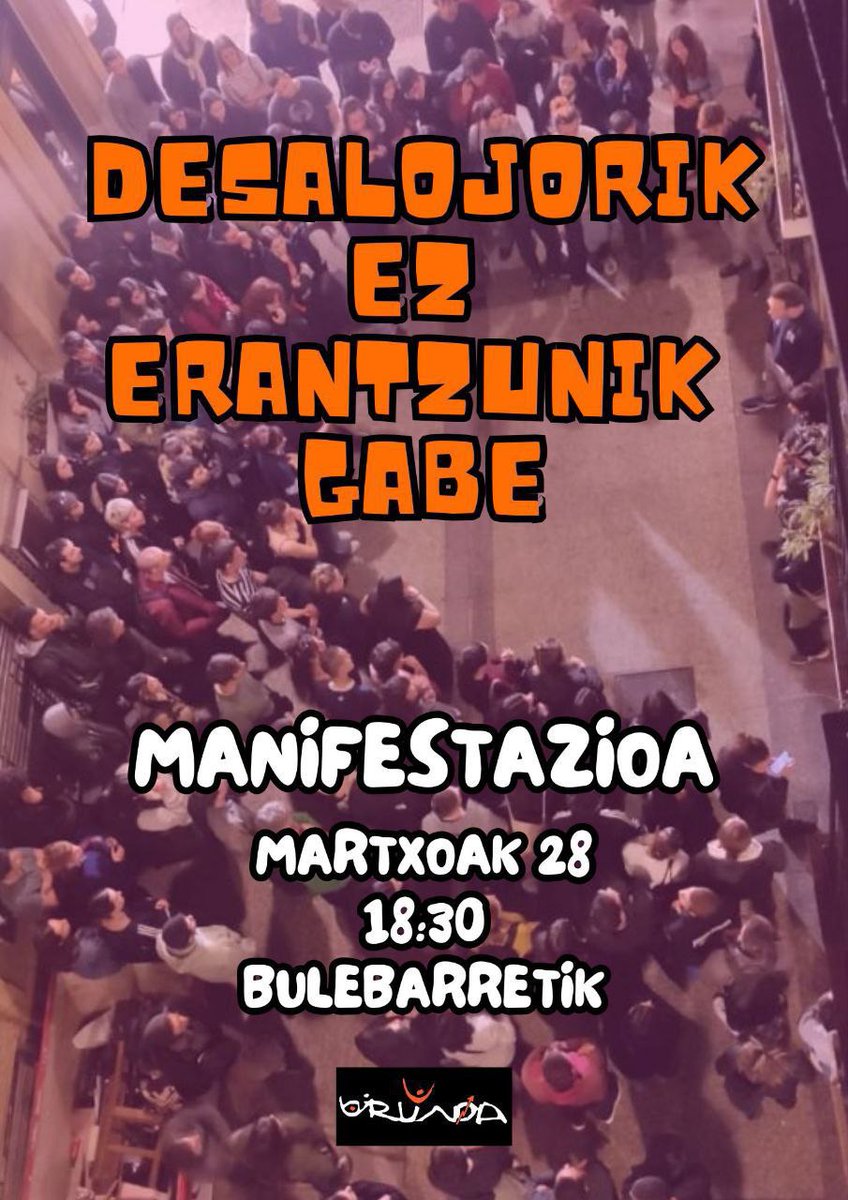 Birundarekin elkartasuna!