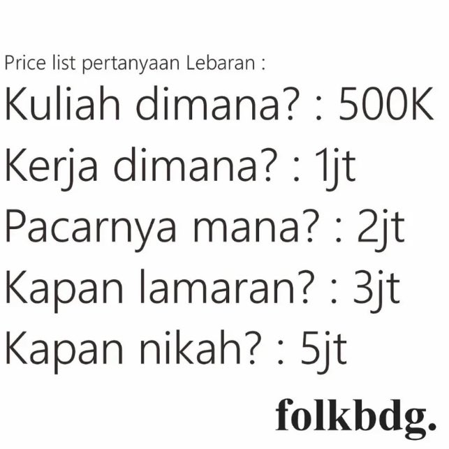 Gue tagih. Sumpah gue tagih