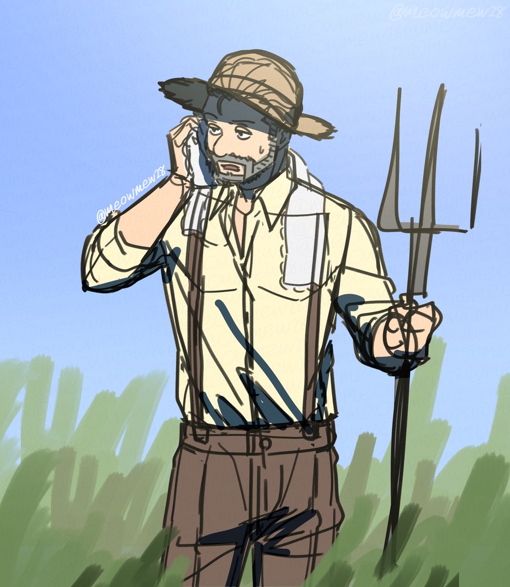 没にしちゃったラフだけどこれはこれで気に入ってるので置いておきます