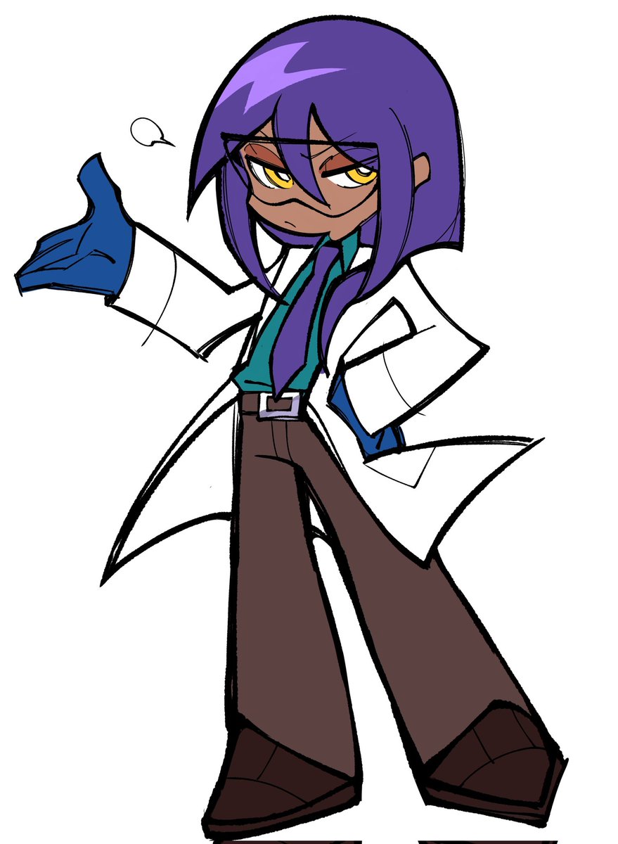 Panty and Stocking is a big inspiration for my own art style..... I really like the legs and the sharp edges... Soo

#drdt #charlescuevas