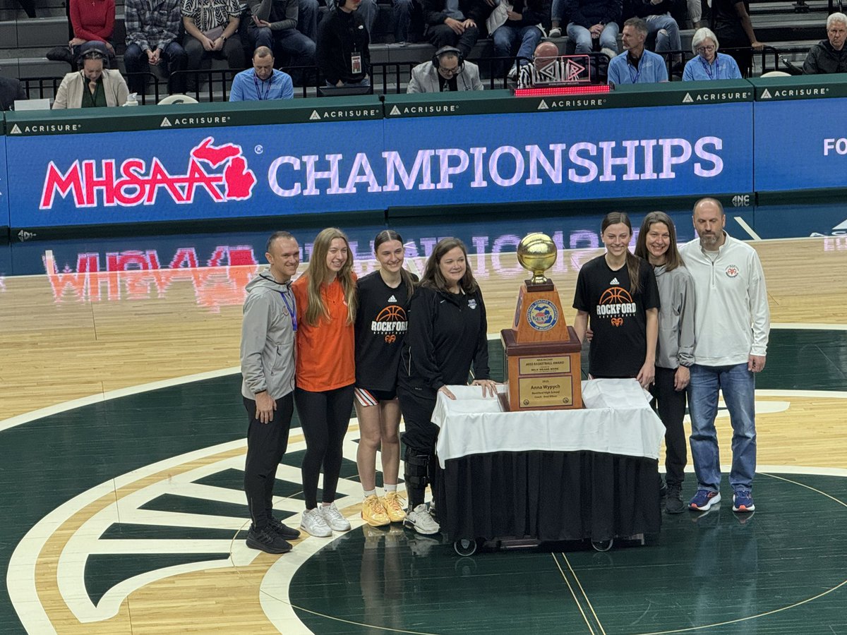 Steve Matthews (@docsmatthews) on Twitter photo Our very own Anna Wypych recognized at the MHSAA Girls Basketball Championship as 2025 Miss Basketball. Well done! Go Rams! <a href="/RockGBB/">Rockford Girls Bball</a> #RamPride Our very own Anna Wypych recognized at the MHSAA Girls Basketball Championship as 2025 Miss Basketball. Well done! Go Rams! <a href="/RockGBB/">Rockford Girls Bball</a> #RamPride