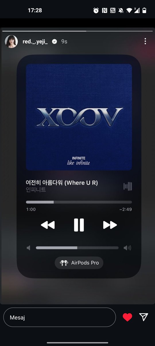 I have loved Hong Ye Ji since "Love Song for Illusion", and it seems like she's listening to INFINITE too 😍 
#인피니트 #INFINITE
#HongYeji #홍예지