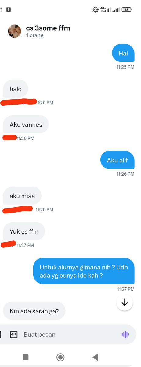 alip30_'s tweet photo. Dirty talk & chatseks 3some dengan adikku dan pacarnya. Alur cs ini ada di pict ya
#chatseks #sange #dirtytalk #cs3some #threesome #ffm #mff bagian 1/12 https://t.co/u9UpXptlDM
