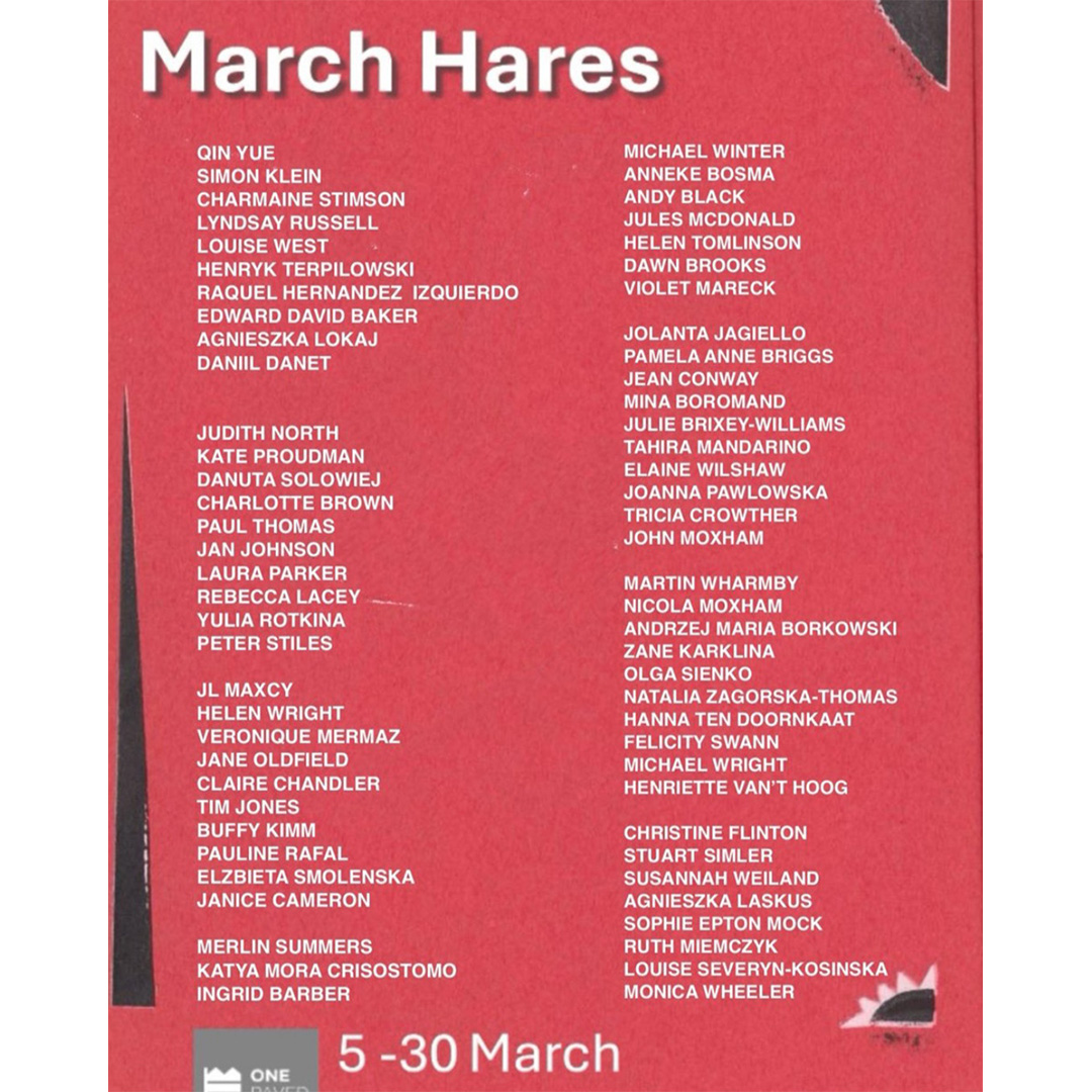 One week left. ‘March Hares’ Group Exhibition. One Paved Court Gallery. London. Monoprint. Mini Fading And Growing III and IV. ❤Read more on website qinyueart.com

#qinyueart #qinyue艺术 #contemporaryart #ArtExhibition