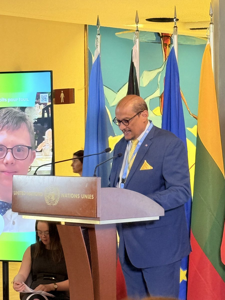 El embajador Iván Ogando Lora participó en la conmemoración del Día Internacional del Síndrome de Down, reafirmando el compromiso de RD con la inclusión y la dignidad de todas las personas.