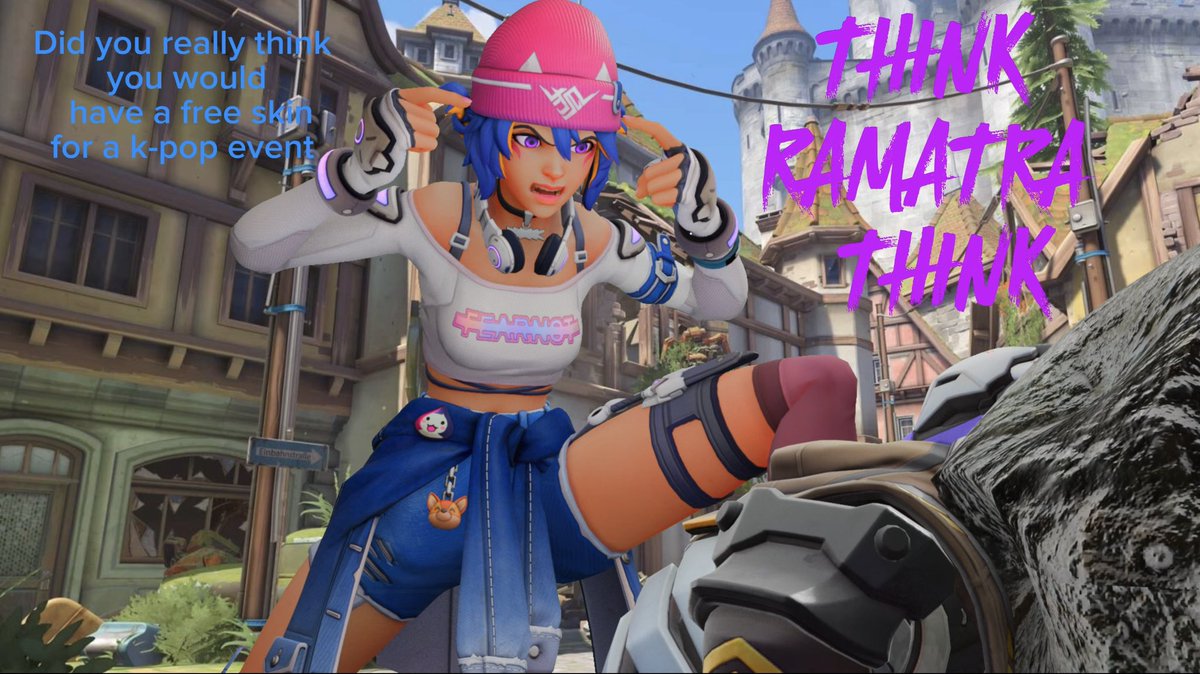 Chergo0's tweet photo. THINK RAMATRA THINK #Overwatch2 #Kiriko #KIRIKO #MEME #Invincible #RAMATRA #overwatch #toasty https://t.co/dt42rqFzdA