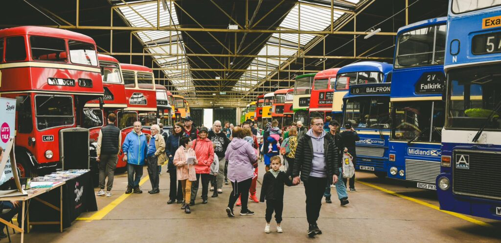 GVVTGlasgow's tweet photo. It's only 2 weeks until our first #SuperSunday event of 2025. We've got free vintage bus rides to the City Centre, bus driving simulators, musuem archive, cafe and shop, plus many visiting bikes and motorbikes. Details at https://t.co/TuwP6fP0AD There's more at Bridgeton! https://t.co/AvxwaPY1kt