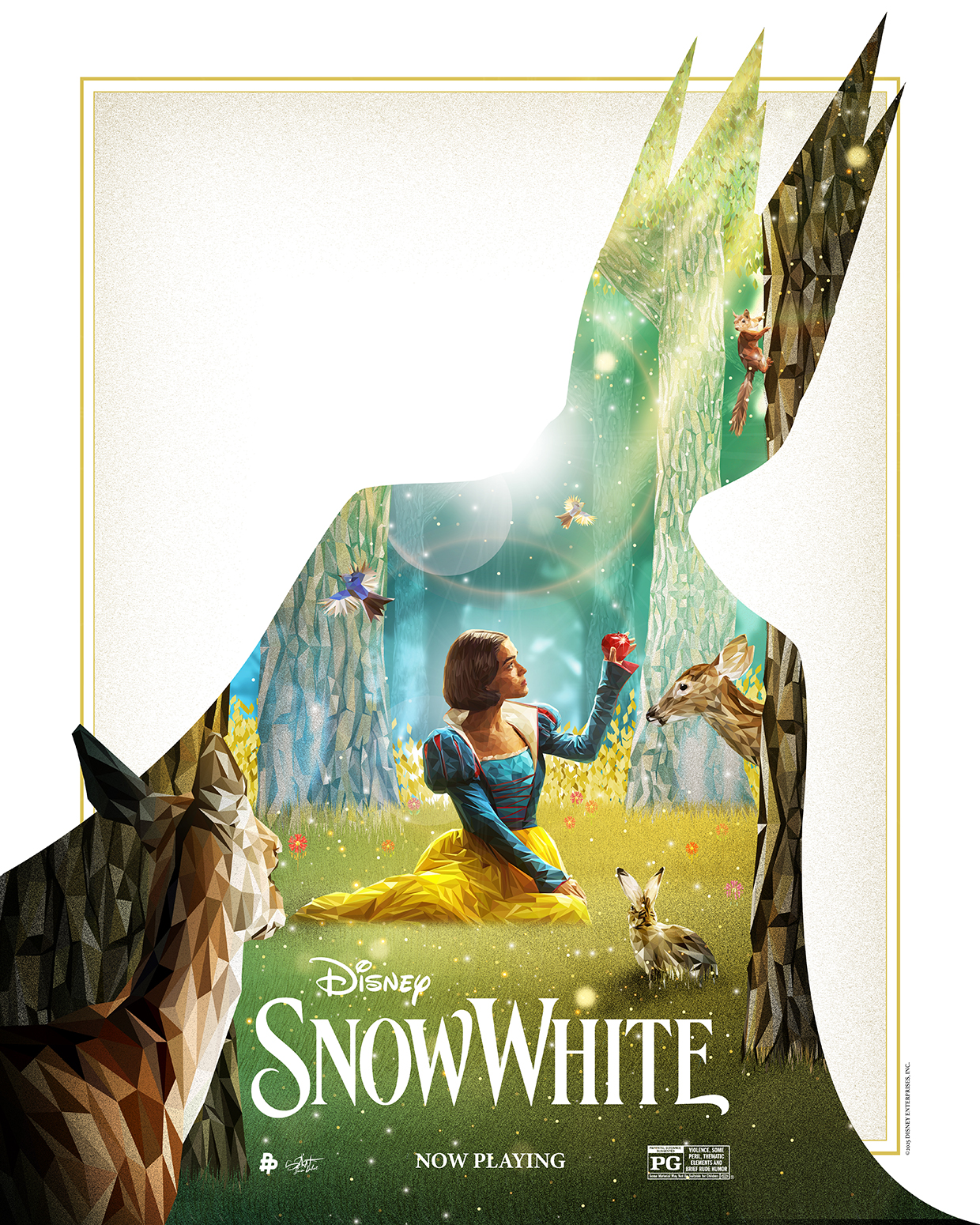Creatieve Snow White 2025 poster 