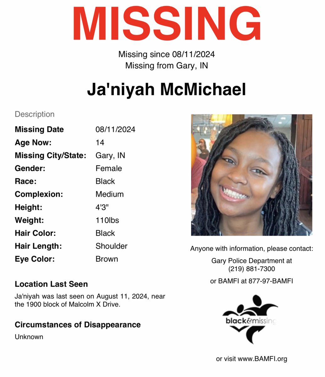 Blk & Missing FDN tweet media