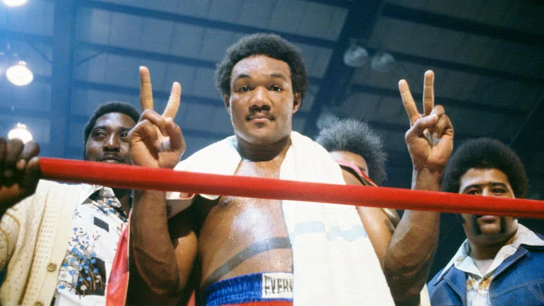 BCampbell's tweet photo. George Foreman leaves behind a "Big" legacy as a gold medalist, 2-time heavyweight champion and author of possibly the greatest comeback in sports history

But it was his transformation from gruff bully to inspirational hero that many will remember most

https://t.co/NA09wAhDGg https://t.co/OwuGBYRbRb