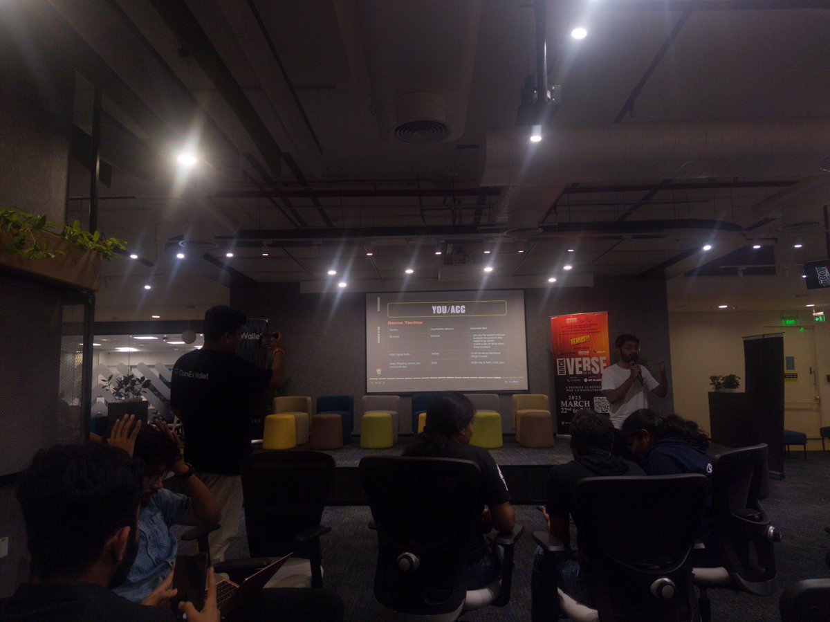 Nithin Kumar (@nithinanikin) on Twitter photo Having a session on Blockchain. Understanding Opportunities and Infinite possibilities in Web3 organised by <a href="/WH_India/">Wormhole India</a> and <a href="/hack_verse/">HackVerse 2025</a>. Thank you for this event.
#hackverse #wormholeindia #web3 Having a session on Blockchain. Understanding Opportunities and Infinite possibilities in Web3 organised by <a href="/WH_India/">Wormhole India</a> and <a href="/hack_verse/">HackVerse 2025</a>. Thank you for this event.
#hackverse #wormholeindia #web3