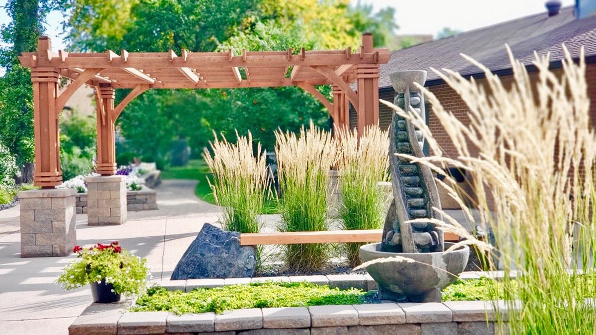 Look closely: Can you see the wheelchair ramp? Inclusive, accessible design adapts your landscape &amp; garden for everyone's needs. Age in place &amp; continue to garden &amp; enjoy your landscape with these expert tips: winnipegfreepress.com/arts-and-life/…

#ageinplace #garden #landscapedesign