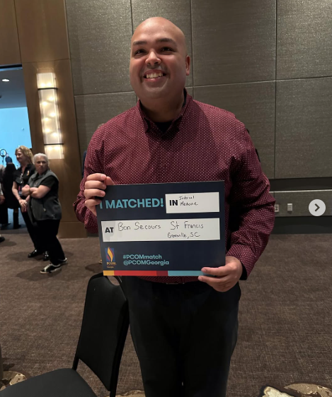 DanielMaysonet1's tweet photo. Excited to embark on this new journey. Bon Secours St Francis Downtown Greenville SC. New IM Resident #Match2025 https://t.co/HIbJc2skQb